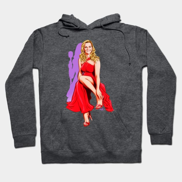 Reese Witherspoon - An illustration by Paul Cemmick Hoodie by PLAYDIGITAL2020